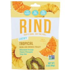RIND: Tropical Skin On Dried Fruit, 3 oz