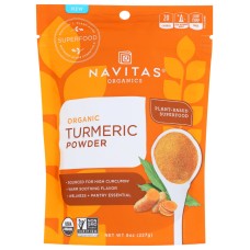 NAVITAS: Organic Turmeric Powder, 8 oz
