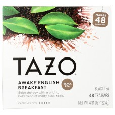 TAZO: Awake English Breakfast Tea, 48 ea