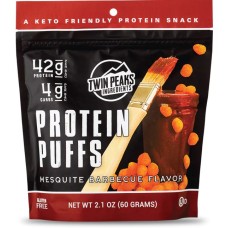 TWIN PEAKS INGREDIENTS: Protein Puffs Mesquite Bbq, 2.1 oz