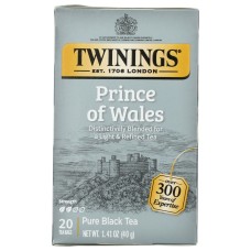 TWINING TEA: Prince of Wales Black Tea, 20 bg