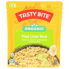TASTY BITE: Organic Thai Lime Rice, 8.8 oz