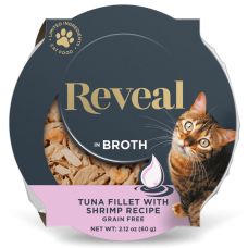 REVEAL: Tuna With Shrimp In Broth Pot Cat Food, 2.12 oz