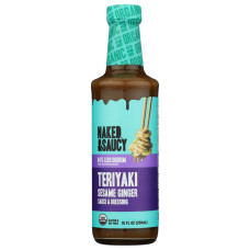 NAKED AND SAUCY: Teriyaki Sesame Ginger, 10 fo