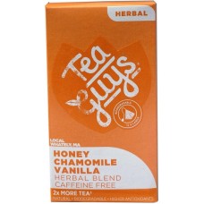 TEA GUYS: Honey Chamomile Vanilla Tea, 1 bx