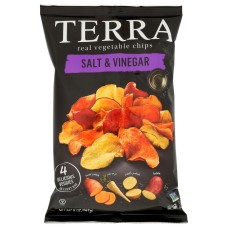 TERRA CHIPS: Salt and Vinegar Chips, 5 oz