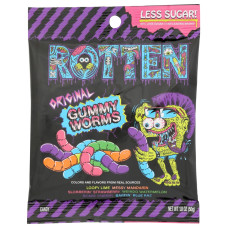 ROTTEN: Original Gummy Worms Single Serve, 1.8 oz