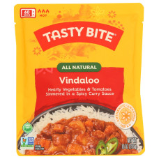 TASTY BITE: Vindaloo Hot and Spicy, 10 oz TASTY BITE: Vindaloo Hot and Spicy, 10 oz
