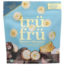 TRU FRU: Banana In Peanut Butter And Dark Chocolate, 8 oz