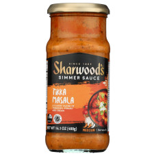 SHARWOODS: Tikka Masala Simmer Sauce, 14.1 oz