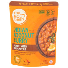 THE GOOD BEAN: Indian Coconut Curry with Chickpeas, 10 oz