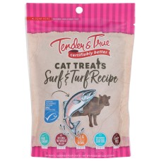 TENDER AND TRUE: Surf and Turf Recipe Cat Treats, 3.75 oz