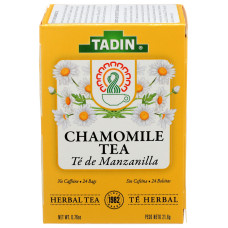 TADIN: Chamomile Manzanilla Tea, 24 bg