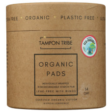 TAMPON TRIBE INC: Regular Day Pads, 14 pc