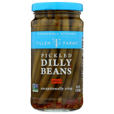 TILLEN FARMS: Pickled Spicy Dilly Beans, 12 oz TILLEN FARMS: Pickled Spicy Dilly Beans, 12 oz