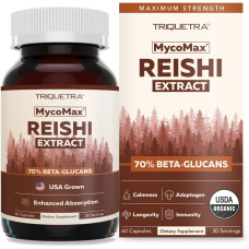 TRIQUETRA HEALTH: Reishi Extract, 60 cp TRIQUETRA HEALTH: Reishi Extract, 60 cp