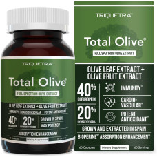 TRIQUETRA HEALTH: Total Olive Leaf Extract, 60 cp TRIQUETRA HEALTH: Total Olive Leaf Extract, 60 cp