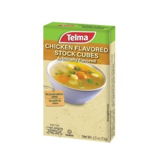 TELMA: Chicken Flavored Stock Cubes, 2.5 oz