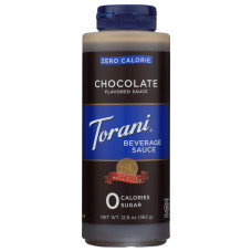 TORANI: Zero Calorie Beverage Sauce Chocolate, 12.8 fo TORANI: Zero Calorie Beverage Sauce Chocolate, 12.8 fo