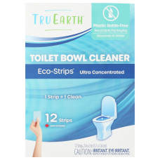 TRU EARTH: Toilet Bowl Cleaner Eco Strips, 12 pc TRU EARTH: Toilet Bowl Cleaner Eco Strips, 12 pc