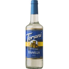 TORANI: Vanilla Syrup Sugar Free, 25.4 fo
