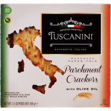 TUSCANINI: Original Parchment Crackers, 3.5 oz