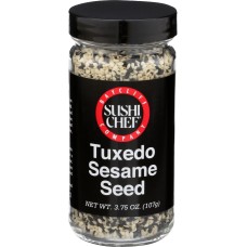 SUSHI CHEF: Tuxedo Sesame Seed, 3.75 oz