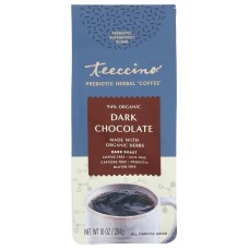 TEECCINO: Coffee Dark Chocolate Prebiotic, 10 oz