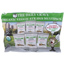 THE DAILY CRAVE: Organic Veggie Straws Multipack, 6 oz