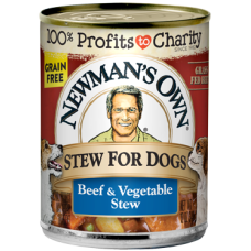 NEWMANS OWN ORGANIC: Dog Food Beef & Vegetable Stew, 12 oz