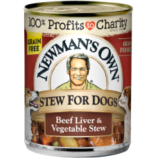 NEWMANS OWN ORGANIC: Dog Food Beef Liver & Vegetable Stew, 12 oz