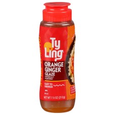 TY LING: Glaze Orange Ginger, 7.5 oz