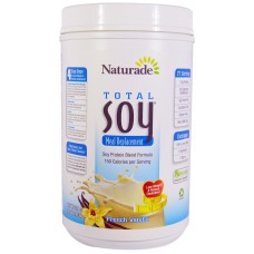 NATURADE: Total Soy All Natural Meal Replacement Powder French Vanilla, 37.1