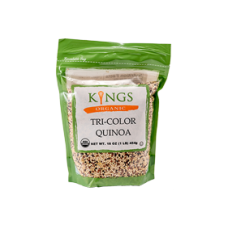 KINGS PRIVATE LABEL: Organic Tri Color Quinoa, 16 oz