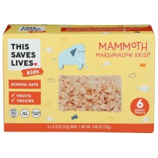 THIS SAVES LIVES: Mammoth Marshmallow Krisp, 4.68 oz