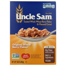 UNCLE SAM: Original Wheat Berry Flakes Cereal, 10 oz