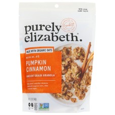PURELY ELIZABETH: Pumpkin Cinnamon Ancient Grain Granola, 12 oz