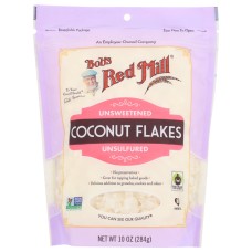BOBS RED MILL: Coconut Flakes, 10 oz