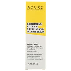 ACURE: Brightening Vitamin C and Ferulic Acid Serum, 1 fo