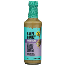 NAKED AND SAUCY: Sesame Ginger Umami Dressing, 8.5 fo