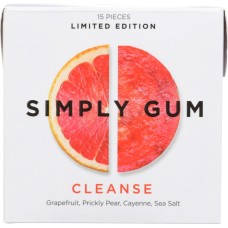 SIMPLY: Cleanse Gum, 15 pc