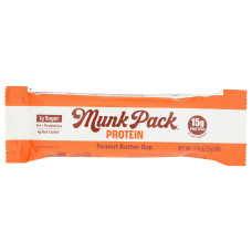 MUNK PACK: Peanut Butter Cup Probiotic Protein Bar, 2.1 oz