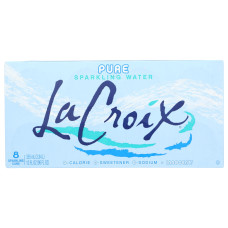 LA CROIX: Pure Flavored Sparkling Water 8Pk, 96 fo