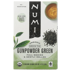 NUMI TEAS: Gunpowder Green Tea, 18 bg