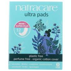 NATRACARE: Ultra Super Plus Period Pads, 12 pc NATRACARE: Ultra Super Plus Period Pads, 12 pc