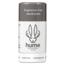HUME SUPERNATURAL: Fragrance Free Deodorant, 2 oz