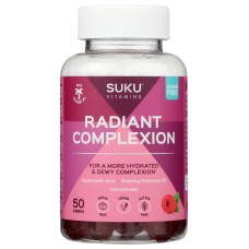SUKU VITAMINS: Radiant Complexion Gummies, 50 pc