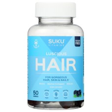 SUKU VITAMINS: Luscious Hair Gummies, 50 pc