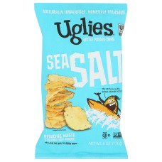 UGLIES: Sea Salt Kettle Chips, 6 oz