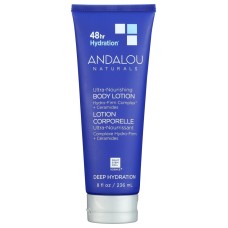 ANDALOU NATURALS: Deep Hydration Ultra Nourishing Body Lotion, 8 fo